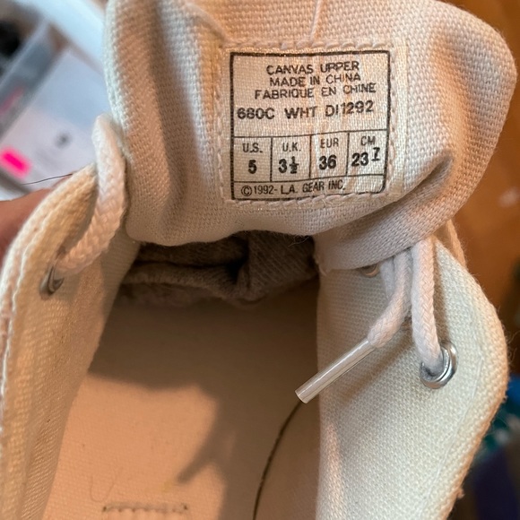 LA Gear 1992 canvas shoes - Picture 6 of 6